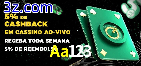 Promoções do cassino ao Vivo Aa123